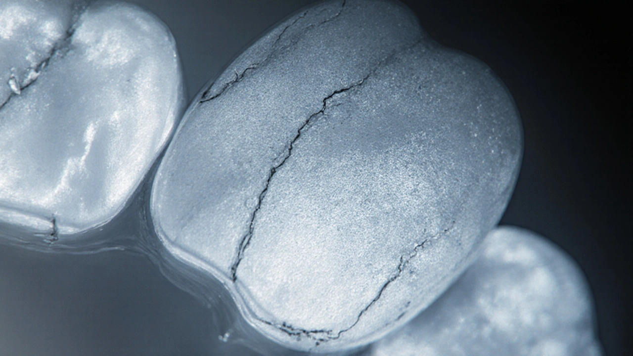 Co je na povrchu skloviny zubu a proč to důležitě víte