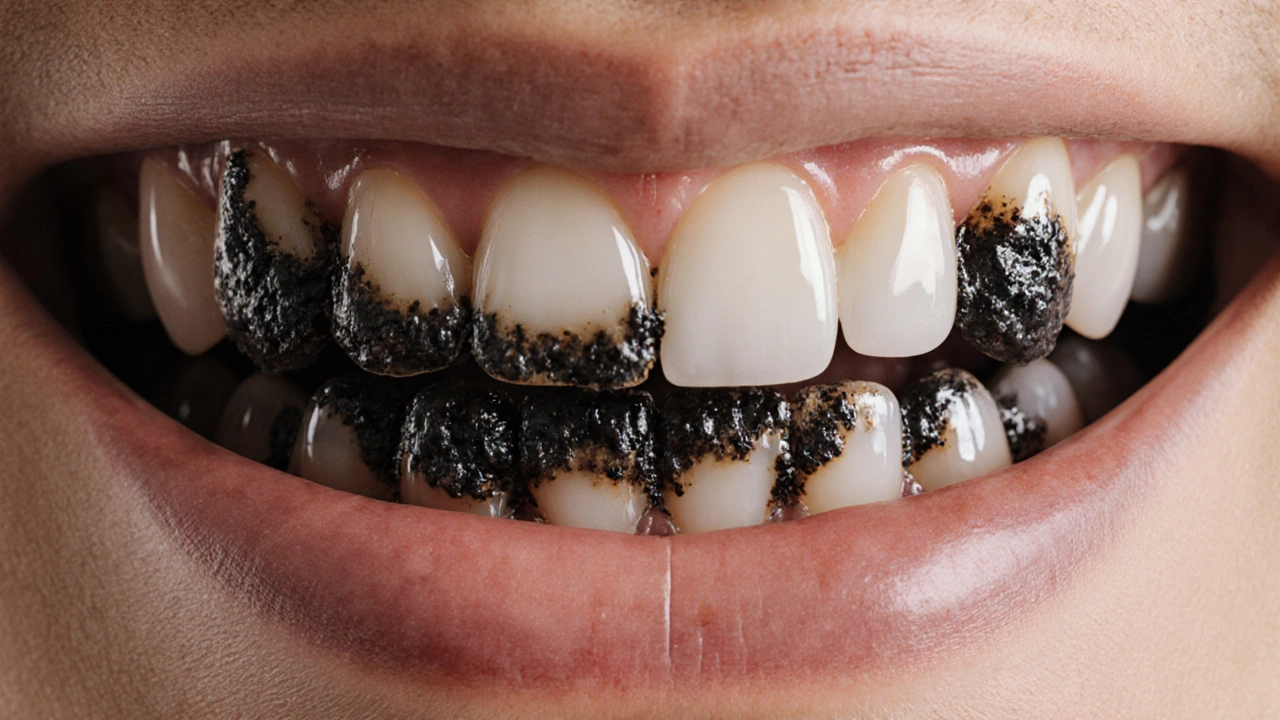 Co způsobuje černý zubní kámen a jak ho zastavit