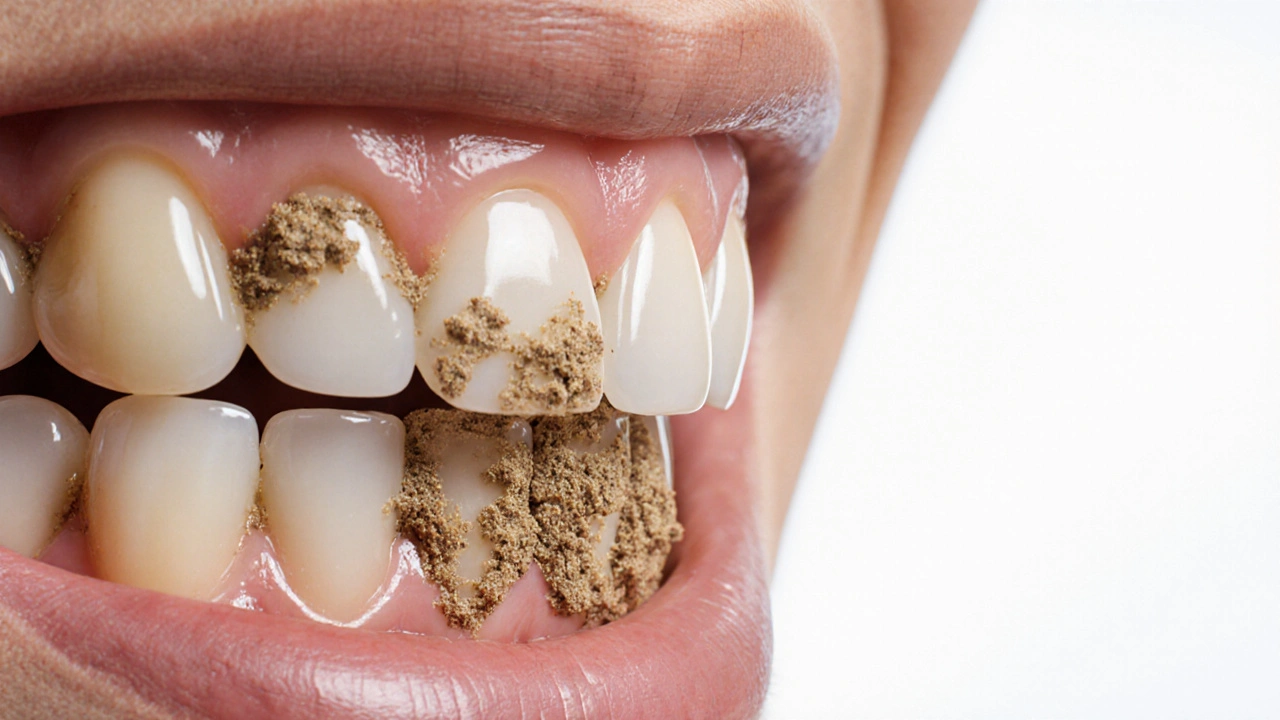 Jak vypadá zubní kámen a jak ho poznat na první pohled