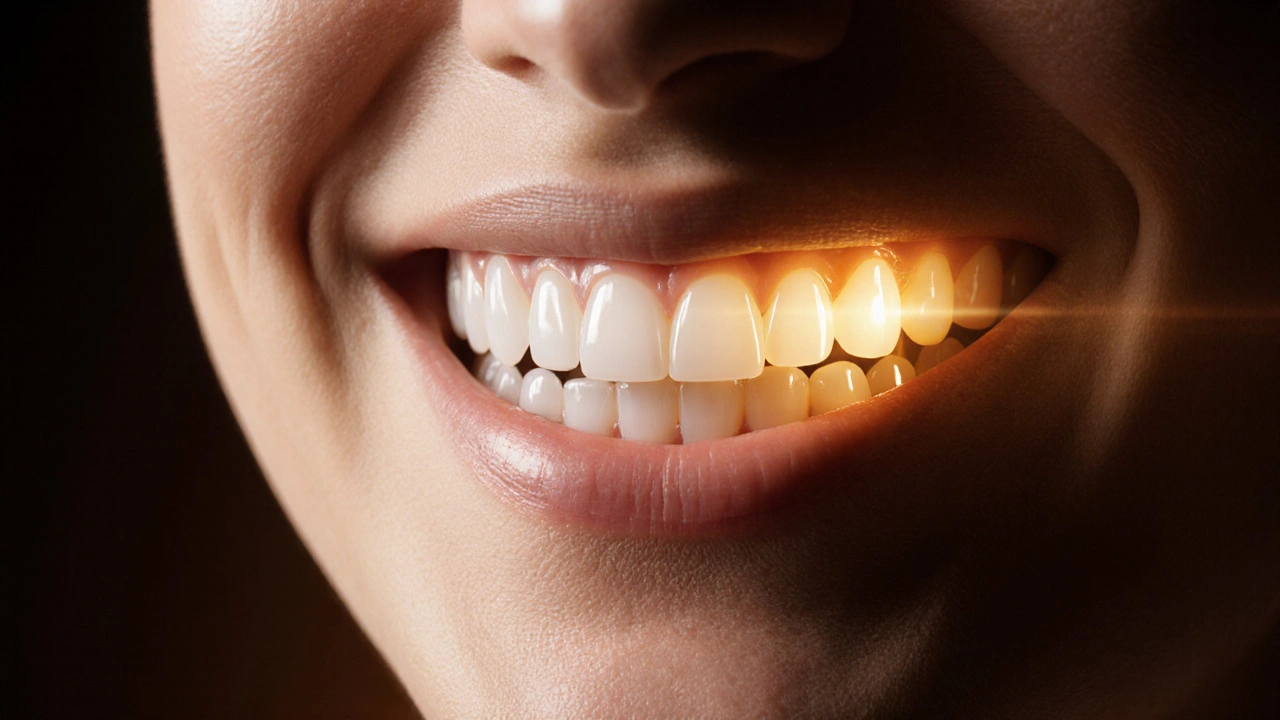 Přirozený úsměv s dokonale integrovaným zubním můstkem, který zavírá mezeru a vrací sebevědomí.