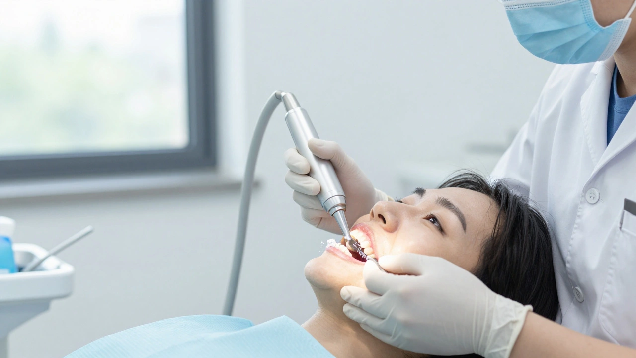 Jak pískování zubů pomáhá při zubních problémech - co to je a proč to dělat