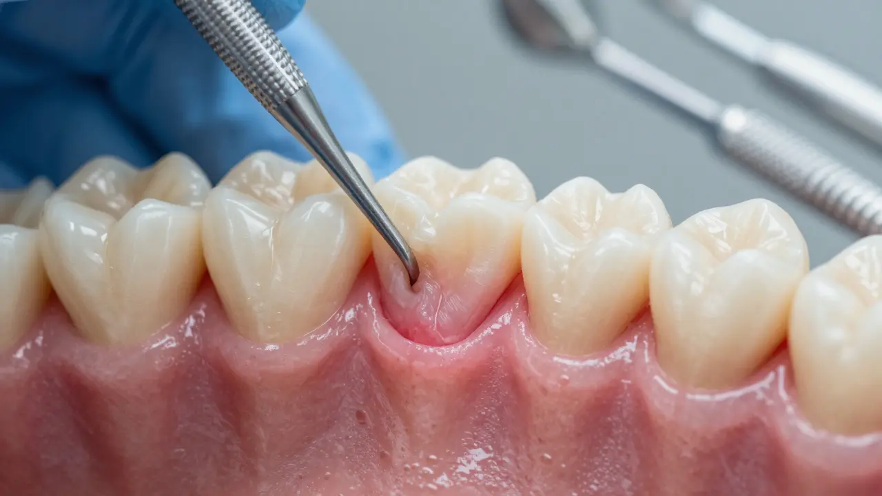 Zubní kámen pod dásní - co byste měli vědět o jeho odstraňování