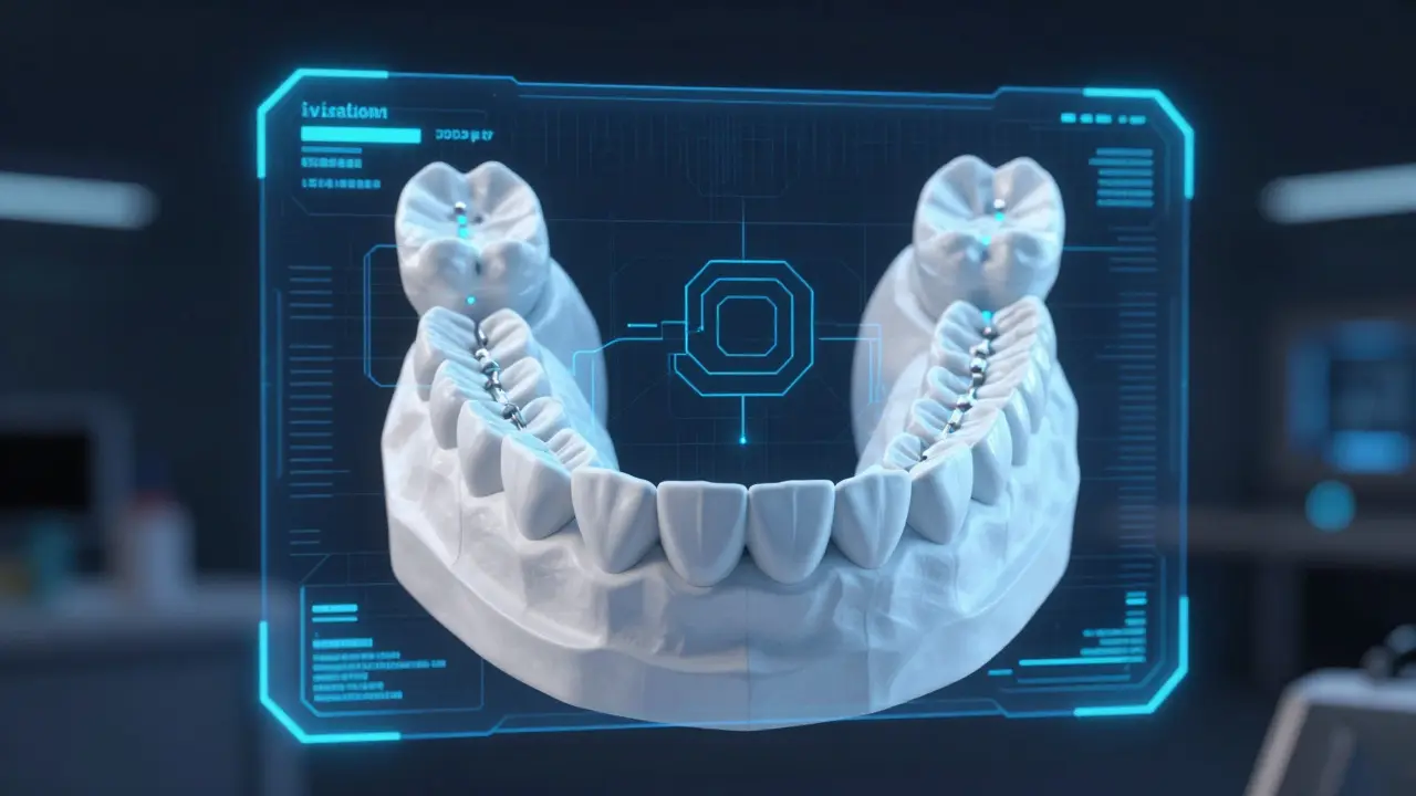 Digitální 3D sken zubů pro plánování léčby AI