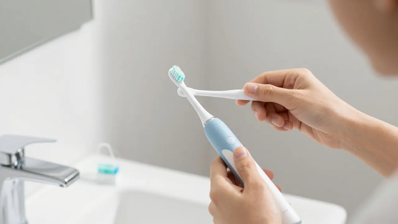 Správná technika čištění zubů elektrickým kartáčem