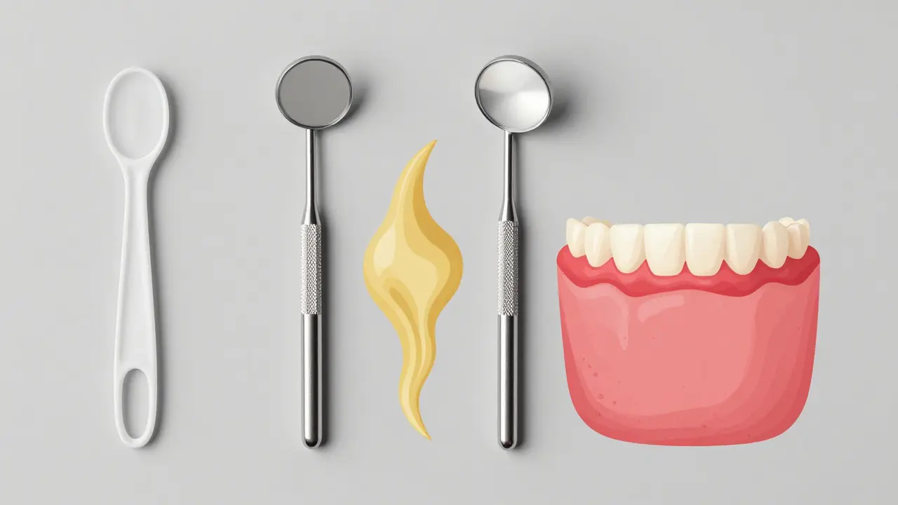 Typy dentálních zrcátek a příznaky problémů